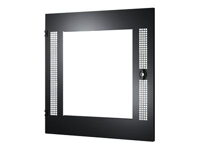 APC NetShelter WX - Porte de rack - avant - noir - 13U - pour P/N: SCL500RM1U, SCL500RMI1U, SCL500RMI1UC, SCL500RMI1UNC, SMTL1000RMI2UC, SMTL750RMI2UC