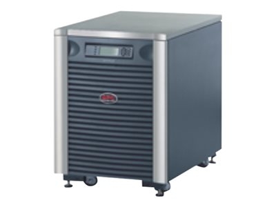 APC Symmetra LX 8kVA Évolutif à 8kVA N+1 - Tableau d'alimentation - CA 220/230/240/380/400/415 V - 8000 VA - monophasé - Ethernet 10/100 - connecteurs de sortie : 1 - 13U - noir, argent