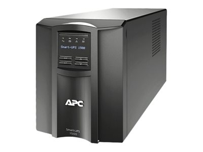 APC Smart-UPS 1500 - Onduleur - CA 120 V - 1000 Watt - 1440 VA - monophasé - USB, serial - connecteurs de sortie : 8 - noir - Conformité TAA