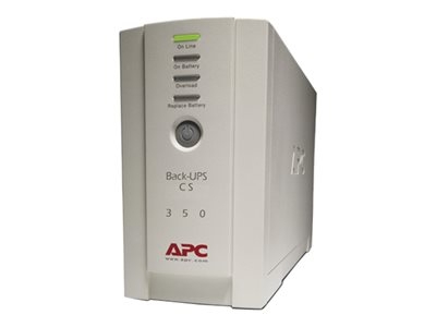APC Back-UPS CS 350 - Onduleur - CA 120 V - 210 watt - 350 VA - monophasé - USB - connecteurs de sortie : 6 - beige - APC Take-Back
