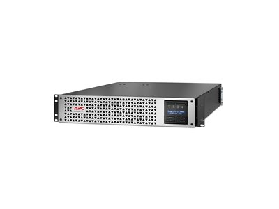 APC Smart-UPS Lithium Ion - Onduleur (rack-montable) - interactif en ligne, 8x IEC C13, 1x IEC C19, SmartConnect+SmartSlot, AVR, LCD, avec carte de gestion de réseau - CA 220/230/240 V - 2700 Watt - 3000 VA - USB, serial, RJ-45 - connecteurs de sortie : 9 - 2U - noir avec lunette avant argentée