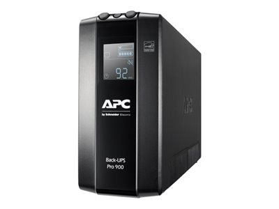 APC Back-UPS Pro BR900MI - Onduleur - CA 230 V - 540 Watt - 900 VA - USB - connecteurs de sortie : 6 - noir