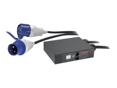 APC In-Line Current Meter AP7155B - Dispositif de surveillance actuel - CA 230 V - Ethernet 10/100, RS-232 - connecteurs de sortie : 1 - pour P/N: SCL500RM1U, SCL500RMI1U, SMTL1000RM2UCNC, SMX2KR2UX145, SMX3KR2UNCX145, SMX750CUS