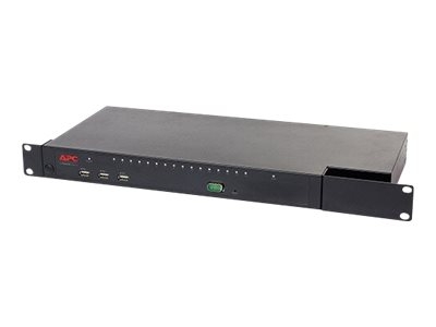 APC KVM1116R - Commutateur KVM - 1 utilisateur local - 1 utilisateur IP - Montable sur rack - pour P/N: SCL500RM1U, SMX1500RM2UCNCUS, SMX1500RM2UCUS, SMX2KR2UX145, SMX3KR2UNCX145, SMX750CUS