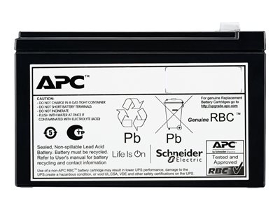 APC - Batterie d'onduleur - VRLA - 2 x batterie - Acide de plomb - 9 Ah - 0U - pour Easy UPS SRV SRV1KA, SRV1KI, SRV1KIL; Smart-UPS SRV1KI
