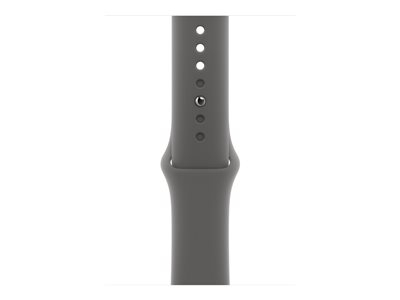 Apple - Bracelet de montre pour montre intelligente - 46mm - taille P/M - gris pierre - pour Watch Hermès Series 9, SE 3, Series 10, Series 11, Series 8, Series 9, Ultra 2, Ultra 3