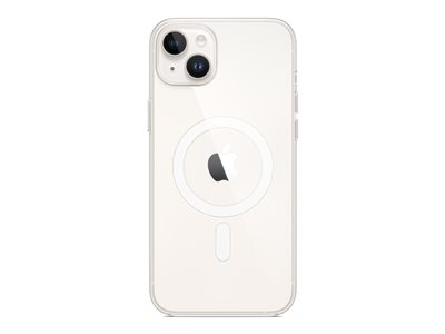 Apple - Coque de protection pour téléphone portable - compatibilité avec MagSafe - polycarbonate - clair - pour iPhone 14 Plus