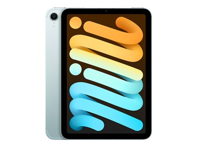 Apple iPad mini A17 Pro Wi-Fi + Cellular - Tablette - 128 Go - 8.3" IPS (2266 x 1488) - 3G, 4G, 5G - bleu