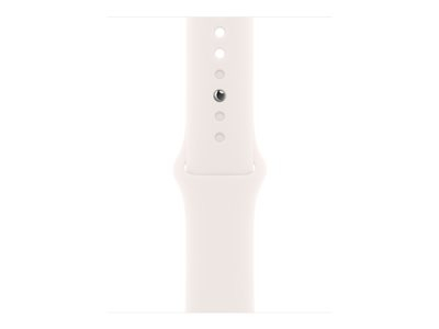 Apple - Bracelet pour montre intelligente - 42mm - taille P/M - blush léger - pour Watch Hermès Series 7, Hermès Series 9, SE 3, Series 10, Series 11, Series 8, Series 9