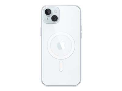 Apple - Coque de protection pour téléphone portable - compatibilité avec MagSafe - polycarbonate - clair - pour iPhone 15 Plus