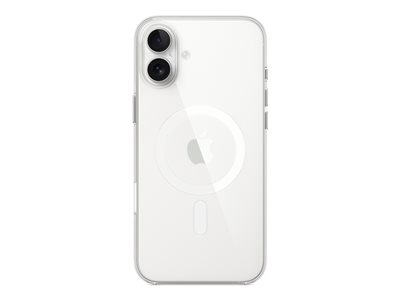 Apple - Couverture arrière pour téléphone portable - compatibilité avec MagSafe - polycarbonate - clair - pour iPhone 16 Plus