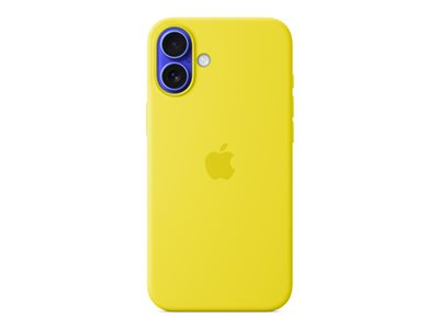 Apple - Couverture arrière pour téléphone portable - compatibilité avec MagSafe - silicone - carambole - pour iPhone 16 Plus