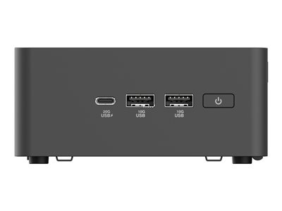 ASUS NUC 15 Pro Tall Kit RNUC15CRHU500000 - Barebone - mini PC 1 x Core Ultra 5 225H / jusqu'à 4.9 GHz - vPro - RAM 0 Go - Arc Graphics 130T - Gigabit Ethernet, 2.5 Gigabit Ethernet, IEEE 802.11ax (Wi-Fi 6), Bluetooth 5.4, IEEE 802.11be (Wi-Fi 7) - noir