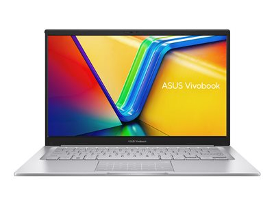ASUS VivoBook 14 X1404ZA-NK382W - Conception de charnière à 180 degrés - Intel Core i5 - 1235U / jusqu'à 4.4 GHz - Win 11 Home - Carte graphique Intel Iris Xe - 16 Go RAM - 512 Go SSD NVMe - 14" 1920 x 1080 (Full HD) - Wi-Fi 6E, Bluetooth - argent cool - clavier : AZERTY