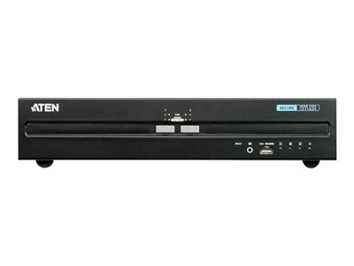 ATEN CS1142H - PSS PP v3.0 Compliant - commutateur écran-clavier-souris/audio - 2 x KVM / audio - 1 utilisateur local - de bureau