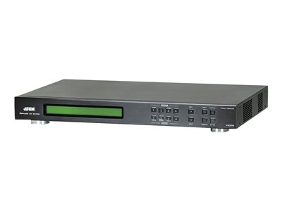 ATEN 4x4 HDMI Matrix Switch with Scaler VM5404H - Commutateur vidéo/audio - Géré - de bureau, Montable sur rack
