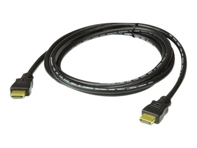ATEN - Câble HDMI avec Ethernet - HDMI mâle pour HDMI mâle - 15 m - blindé - noir - pour ATEN VM5404HA, VM5808HA; VanCryst VM0808HA, VM5404H, VM6404HB, VM6809H, VS0801H