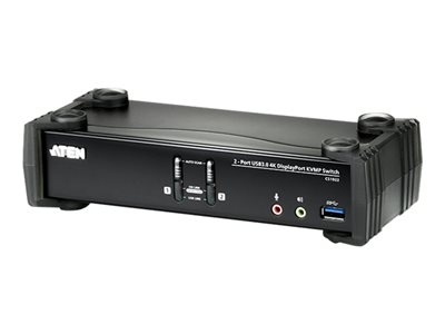ATEN CS1922 KVMP Switch - Commutateur écran-clavier-souris/audio/USB - 2 x KVM / audio / USB - 1 utilisateur local - de bureau