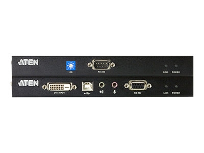 ATEN CE 600 Local and Remote Units - Rallonge écran-clavier-souris/audio/série - USB - jusqu'à 60 m