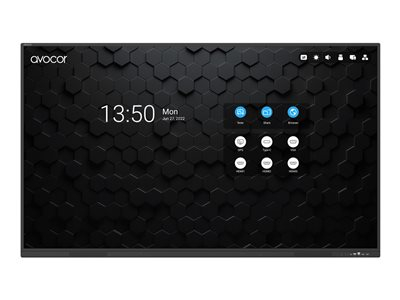 Avocor AVS-8610E - Classe de diagonale 86" S Series écran LCD rétro-éclairé par LED - interactive - avec écran tactile (multi-touches) - Android - 4K UHD (2160p) 3840 x 2160 - LED à éclairage direct