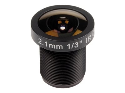 AXIS M12 Megapixel - Objectif CCTV - 2.1 mm - f/2.2 (pack de 10) - pour AXIS P3904-R M12, P3905-R, P3905-R M12, P3915-R M12