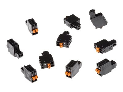 AXIS Connector A 2-pin 2.5 Straight - Connecteur de caméra (pack de 10) - pour AXIS Q1656-BE, Q1656-BLE
