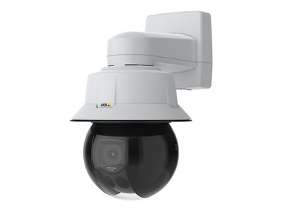 AXIS Q6318-LE 60 Hz - Caméra de surveillance réseau - PIZ - extérieur - à l'épreuve du vandalisme / résistant aux intempéries - couleur (Jour et nuit) - 3840 x 2160 - 4K - diaphragme automatique - motorisé - GbE - H.264B, H.264M, H.264H, H.265, MJPEG - High PoE Class 6