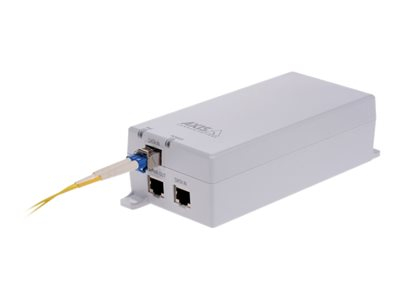 AXIS T8154 Midspan - Injecteur de puissance (interne) - CA 100-240 V - 60 Watt - Europe, Inde - pour AXIS C1410, P1385-E, W400