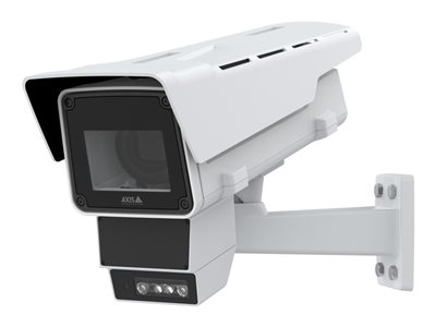 AXIS Q1686-DLE - Caméra de surveillance réseau - puce - extérieur - à l'épreuve du vandalisme / résistant aux intempéries - couleur (Jour et nuit) - 4 MP - 2688 x 1512 - monture C/CS - audio - H.264, H.265, MJPEG - PoE Class 4
