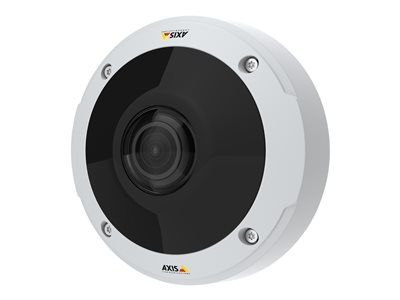 AXIS M3058-PLVE Network Camera - Caméra de surveillance réseau - dôme - extérieur - anti-poussière / imperméable / résistant aux dégradations - couleur (Jour et nuit) - 12 MP - 3584 x 2668 - 1080p - iris fixe - Focale fixe - HDMI - LAN 10/100 - MJPEG, H.264, MPEG-4 AVC - PoE