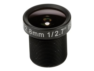 AXIS - Objectif CCTV - iris fixe - montage M12 - 2.8 mm - f/1.6 (pack de 10) - pour AXIS P3925-R