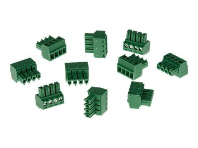 AXIS Connector A 4-pin 3.81 Straight - Connecteur de caméra (pack de 10)