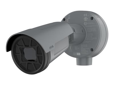 AXIS Q19 Series Q1961-XTE - Caméra réseau thermique - puce - extérieur - à l'épreuve du vandalisme / résistant aux intempéries - 768 x 576 - Focale fixe - audio - GbE - H.264, H.265, MJPEG - CC 10 - 28 V/PoE Classe 3 - Conformité TAA