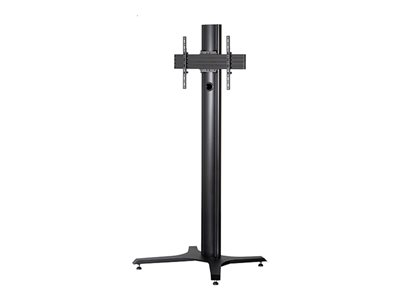 B-TECH Mode-AL BT8706 - Pied - pour écran plat - premium - verrouillable - noir - Taille d'écran : 39"-75" - Interface de montage : up to 672 x 400 mm - position indépendante