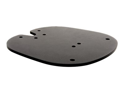 B-TECH - Composant de montage (base de plancher boulonnée) - fixé - acier robuste - noir