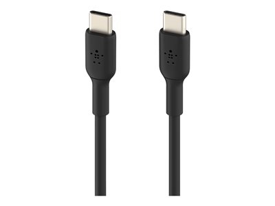 Belkin BOOST CHARGE - Câble USB - USB-C (M) pour USB-C (M) - 2 m - noir