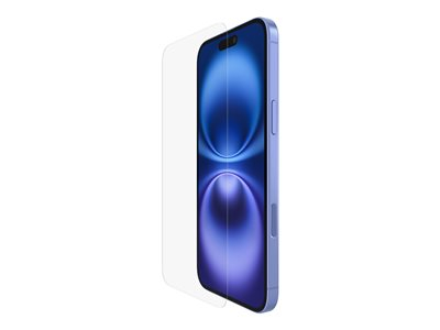 Belkin InvisiGlass - Protection d'écran pour téléphone portable - traité - verre - pour Apple iPhone 14 Pro Max, 15 Plus, 16 Plus