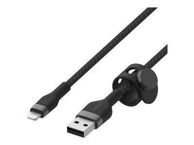 Belkin BOOST CHARGE - Câble Lightning - USB mâle pour Lightning mâle - 3 m - noir