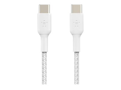 Belkin BoostCharge - USB cable - USB-C (M) to USB-C (M) - 1 m - white