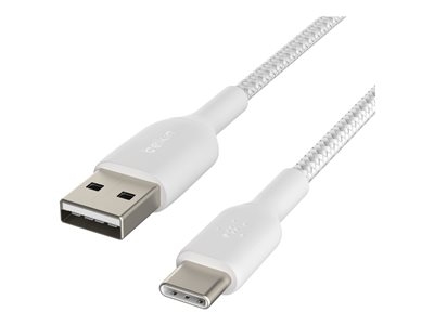 Belkin BOOST CHARGE - Câble USB - USB-C (M) pour USB (M) - 3 m - blanc