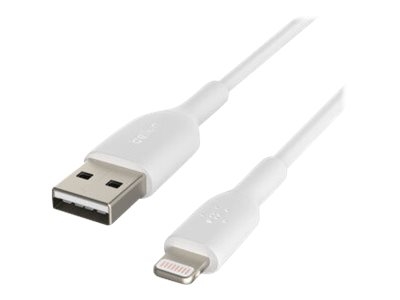 Belkin BOOST CHARGE - Câble Lightning - Lightning mâle pour USB mâle - 2 m - blanc