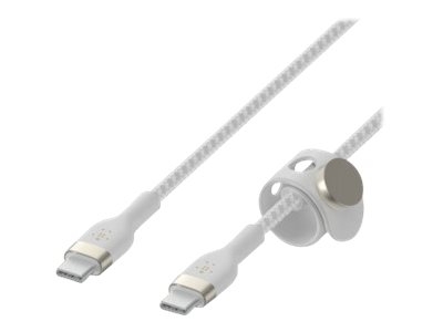 Belkin BOOST CHARGE - Câble USB - USB-C (M) pour USB-C (M) - 3 m - blanc