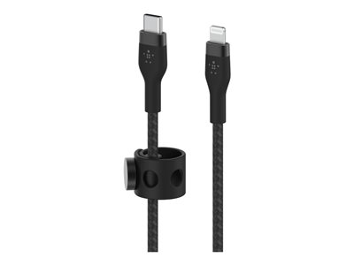 Belkin BOOST CHARGE - Câble Lightning - USB-C mâle pour Lightning mâle - 3 m - noir