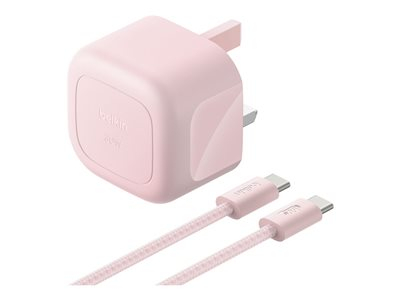BOOSTCHARGE 30W USB PD WallCharger Blush