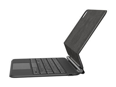Belkin Pro - Clavier et étui (étui de protection) - avec socle magnétique - avec trackpad - rétroéclairé - sans fil - Bluetooth - pour Apple 11-inch iPad Pro (M4)