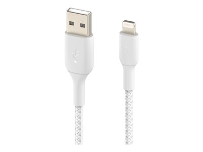 Belkin BOOST CHARGE - Câble Lightning - Lightning mâle pour USB mâle - 1 m - blanc