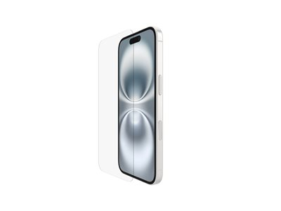 Belkin - Protection d'écran pour téléphone portable - traité - verre - pour Apple iPhone 15