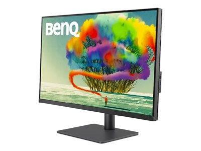 BenQ DesignVue PD3205U - PD Series - écran LED - 32" - 3840 x 2160 4K @ 60 Hz - IPS - 250 cd/m² - 1000:1 - HDR10 - 5 ms - HDMI, DisplayPort, USB-C - haut-parleurs