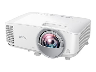 BenQ MX825STH - Projecteur DLP - portable - 3500 ANSI lumens - XGA (1024 x 768) - 4:3 - objectif fixe à focale courte - LAN