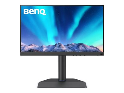 BenQ PhotoVue SW272Q - SW Series - écran LED - 27" - 2560 x 1440 QHD @ 60 Hz - IPS - 300 cd/m² - 1000:1 - HDR10 - 5 ms - 2xHDMI, DisplayPort, USB-C - gris